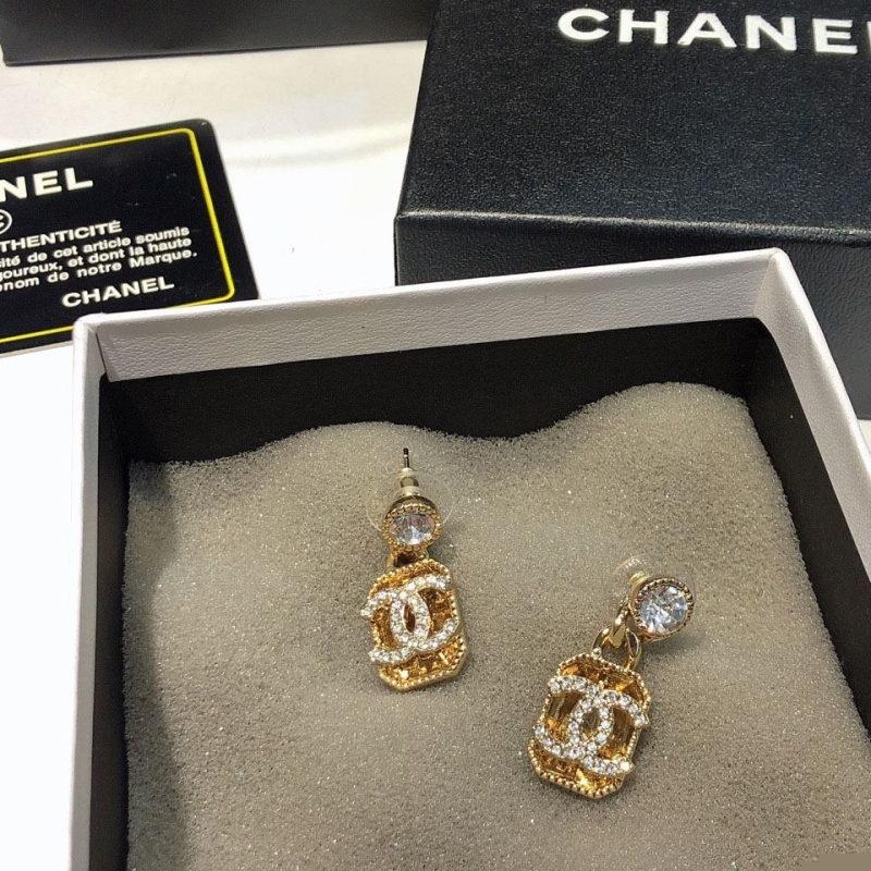 Ch*el earrings
